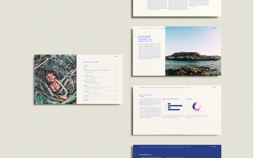 Caracterización de mujeres en oficios pesqueros y actividades vinculadas a la mar en los refugios marinos de la región de Valparaíso